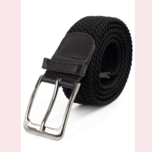 Braided elasticated elasticated elasticated belt